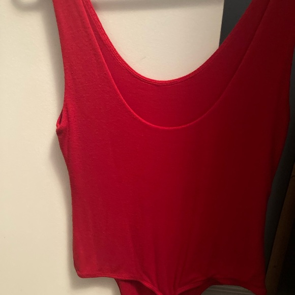 Red Babaton bodysuit - Picture 4 of 5